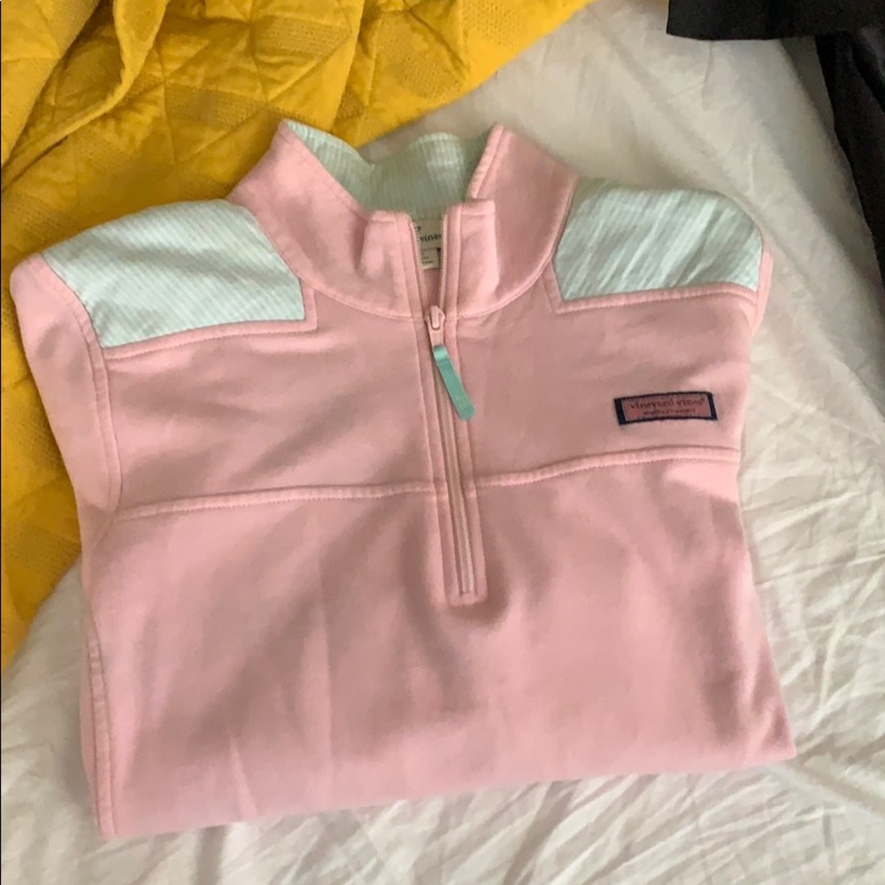 Pink & teal women’s shep shirt